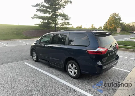 2018 Toyota Sienna Le из США, поврежденный, VIN 5TDKZ3DC2JS910364